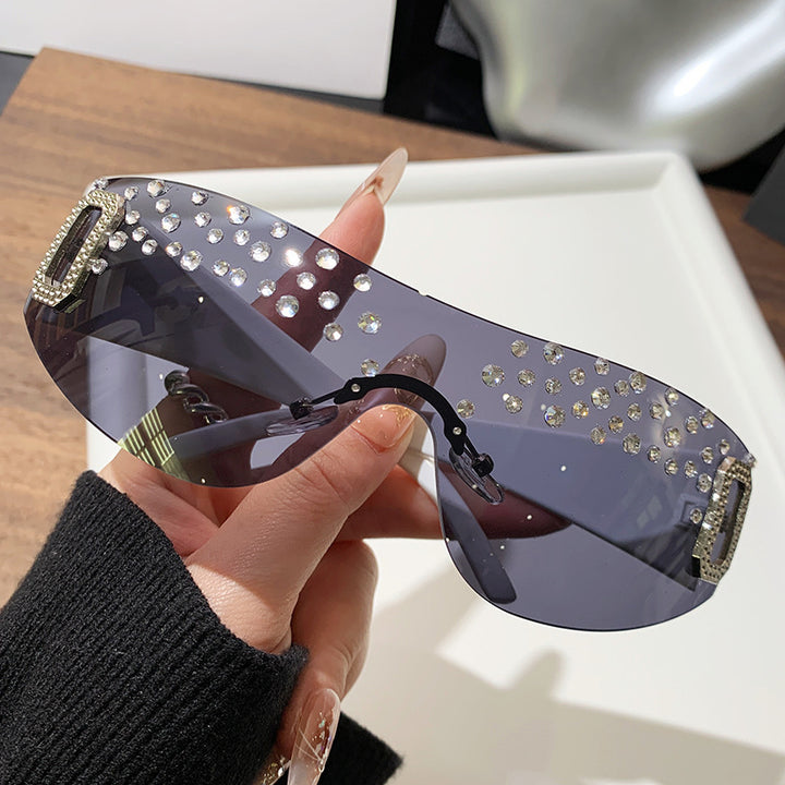 Women's Glamorous Sunglasses with Glitter Accents Kalsten