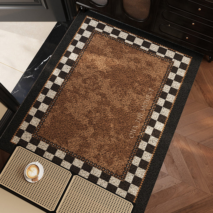 Vintage Floral Area Mat Kalsten
