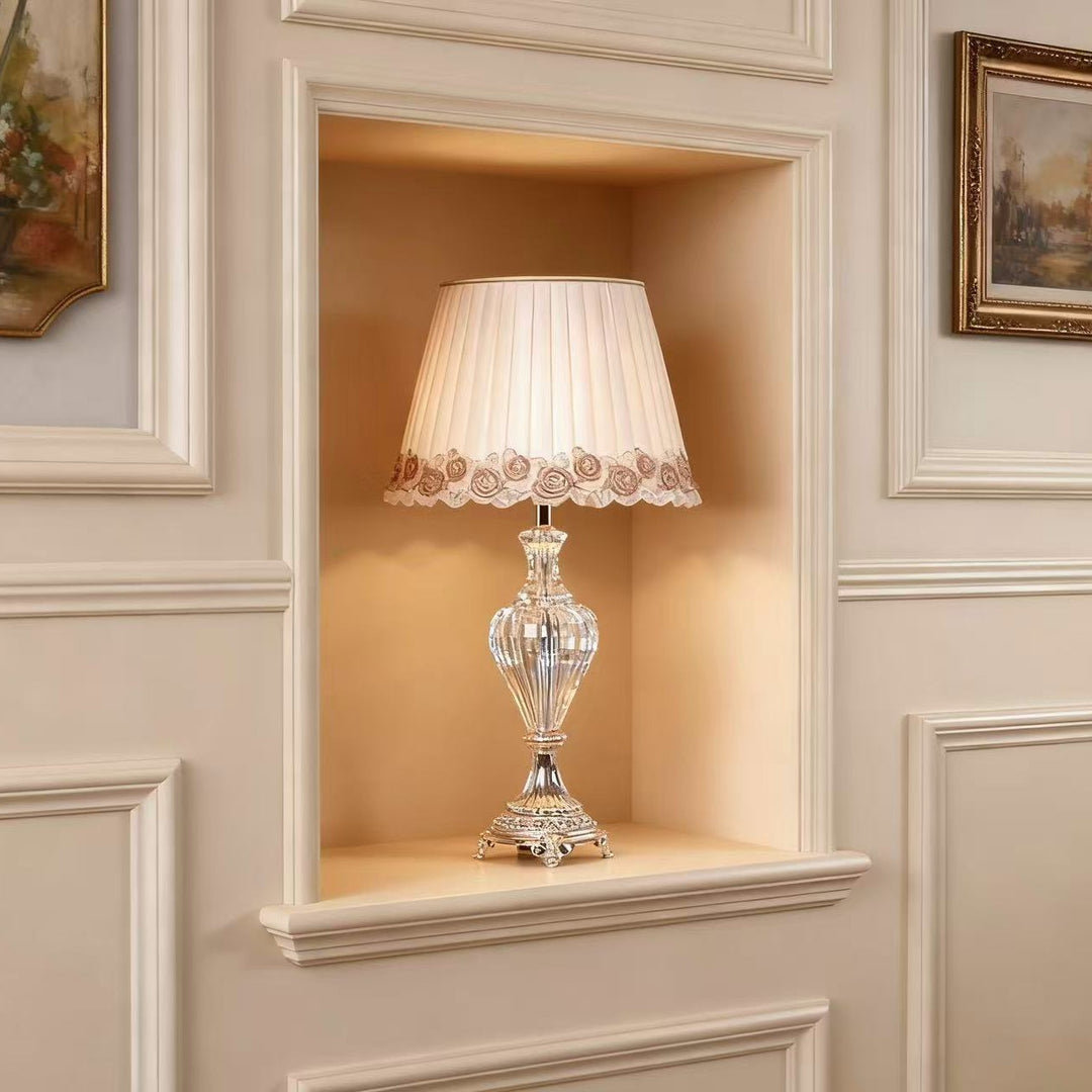 Elegant Crystal Decorative Table Lamp