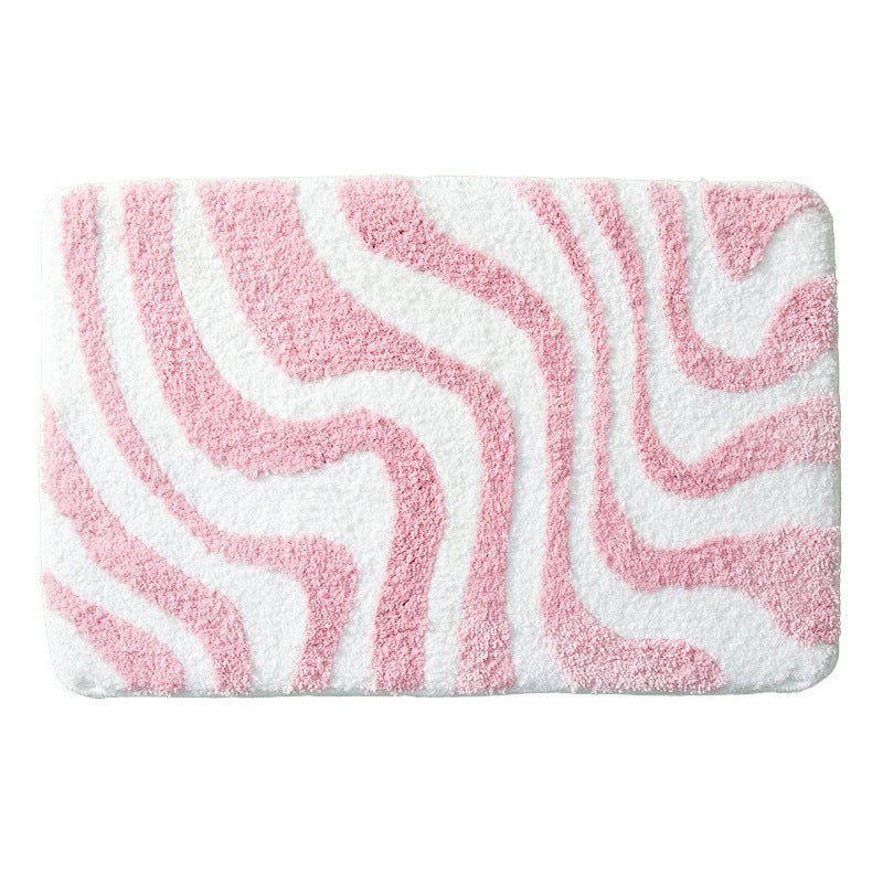 Textured Bathroom Mat Kalsten