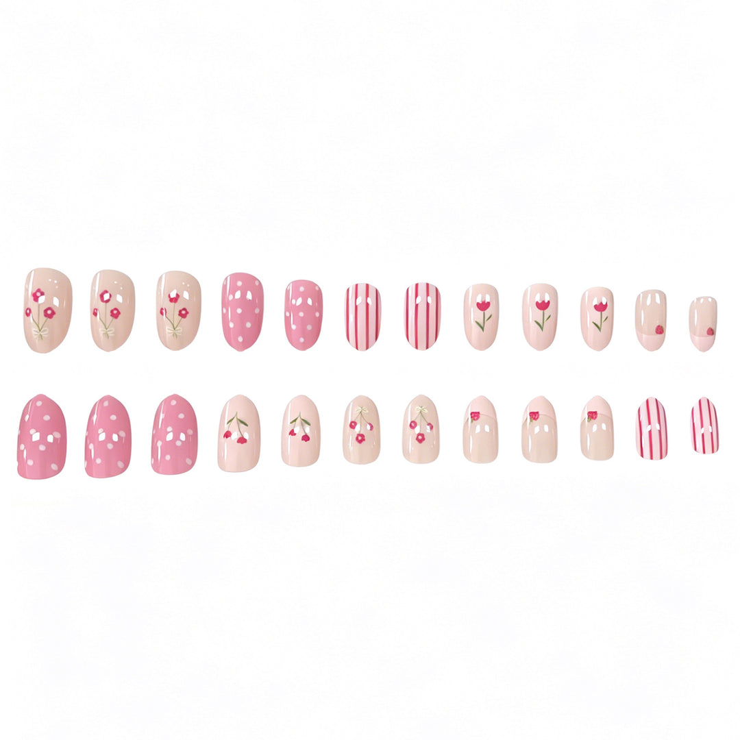 Floral Theme Nail Art Set Kalsten