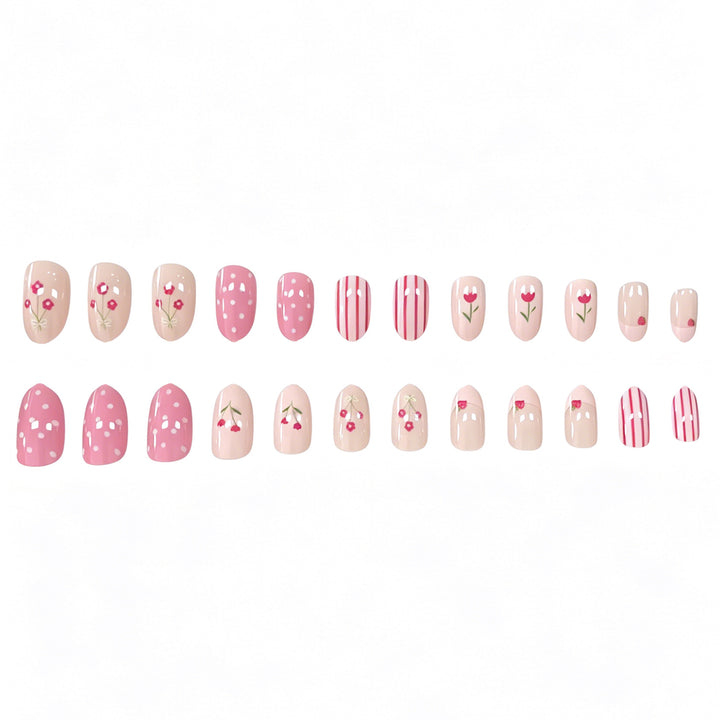 Floral Theme Nail Art Set Kalsten