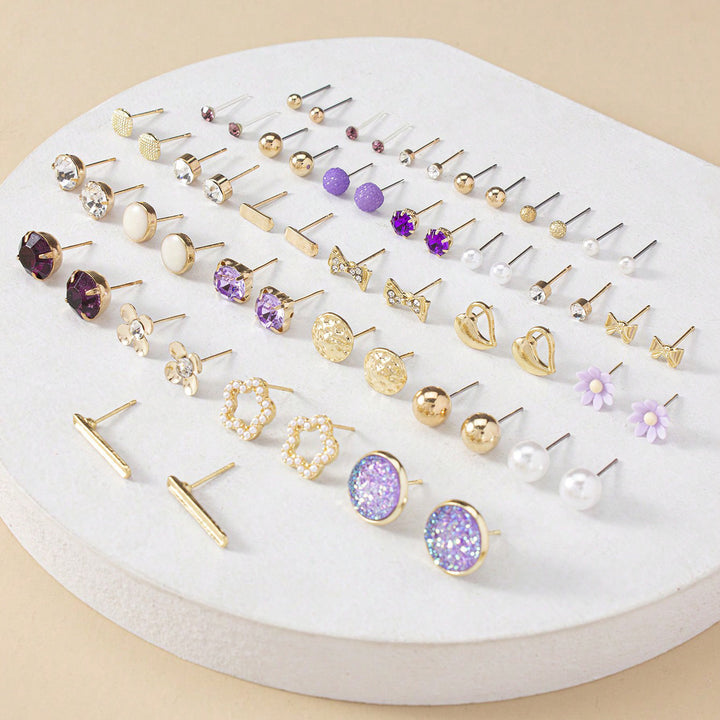 Earring set with versatile motifs Kalsten