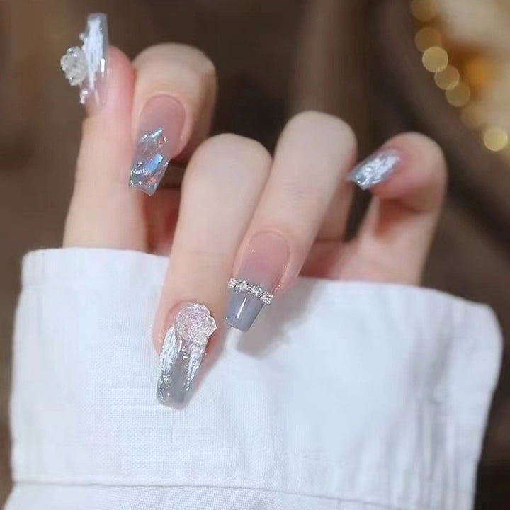 Artificial artificial nails with heart design Kalsten