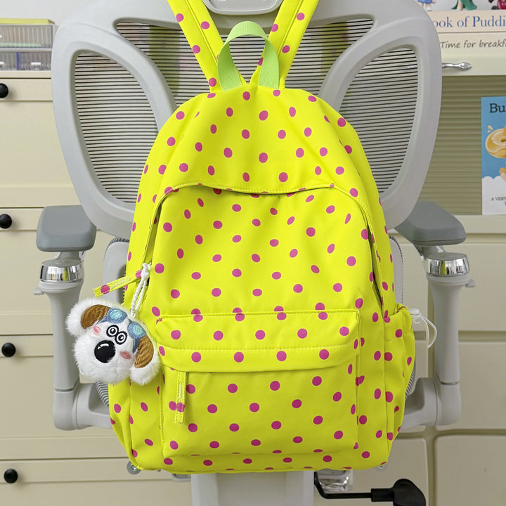 Playful Polka Dot Backpack