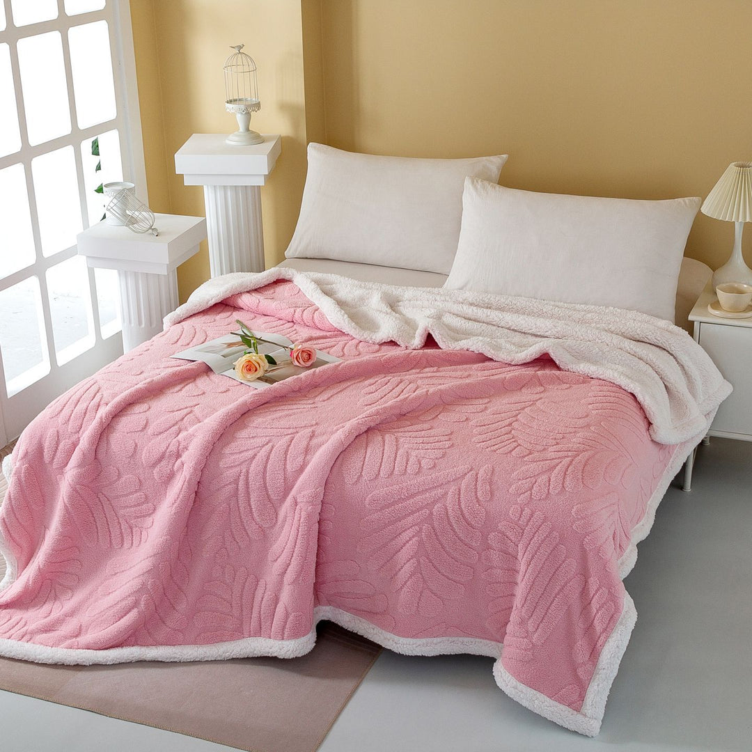 Cozy Fleece Throw Blanket Kalsten