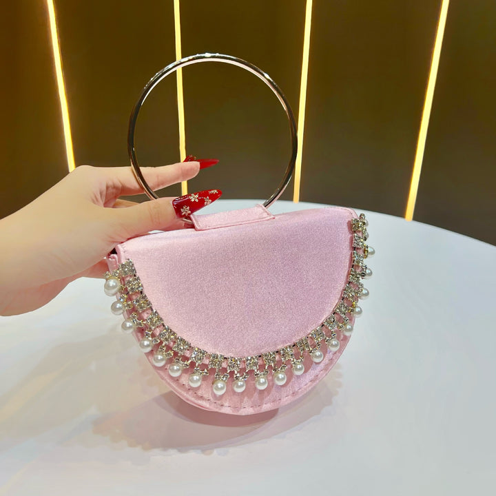 Pearl-Accented Evening Clutch