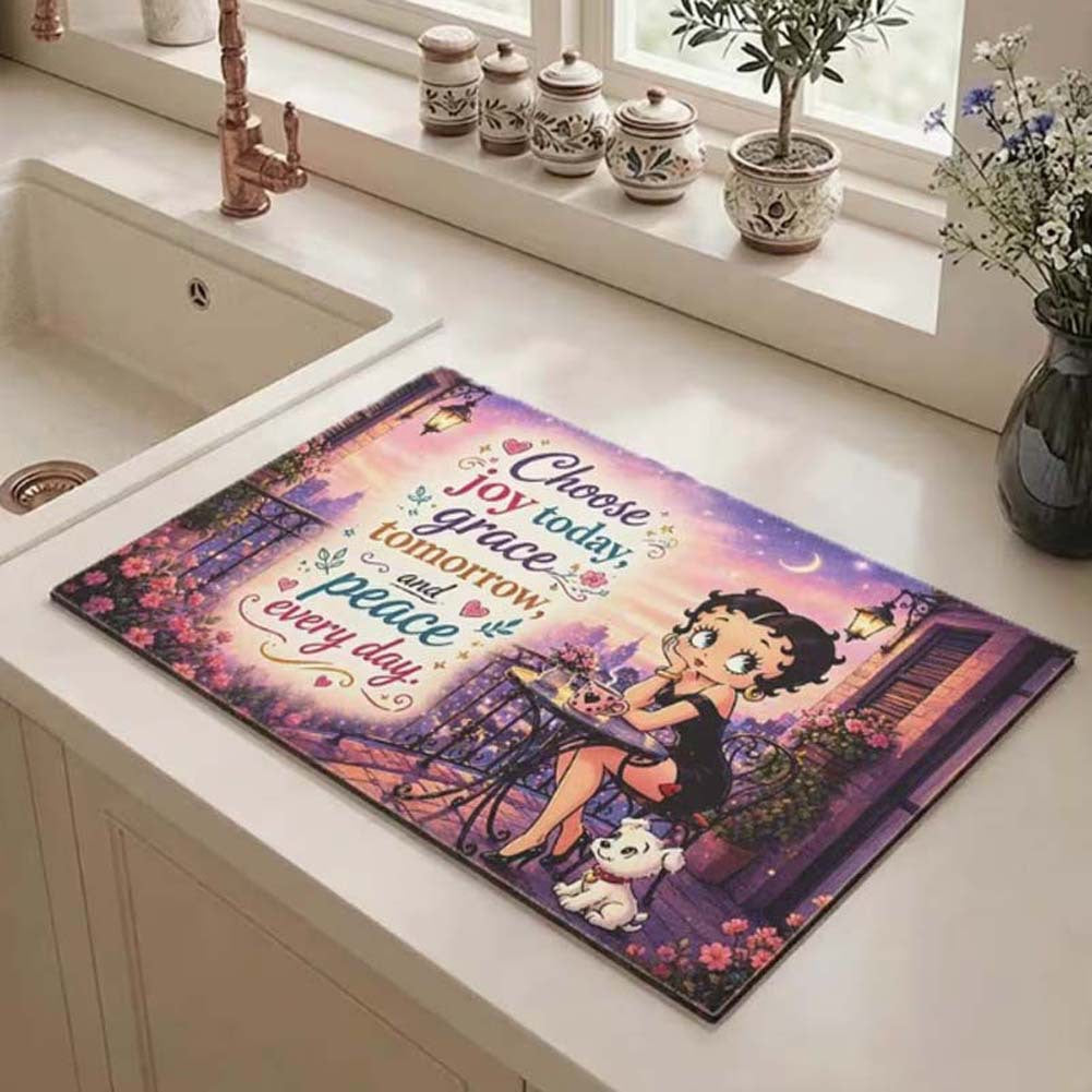 Decorative Kitchen Counter Mat