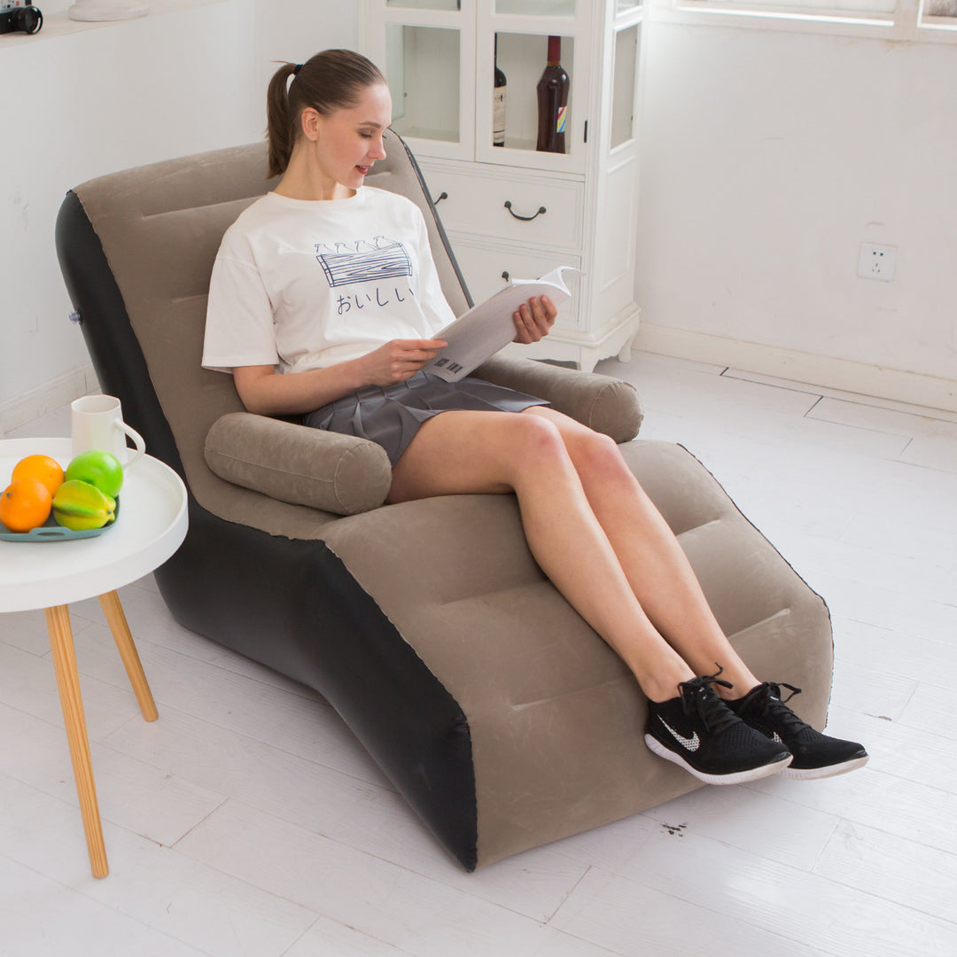 Women Inflatable Comfort Sofa with Ergonomic Backrest Kalsten