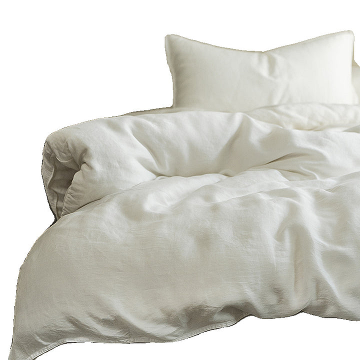 Linen bedding set