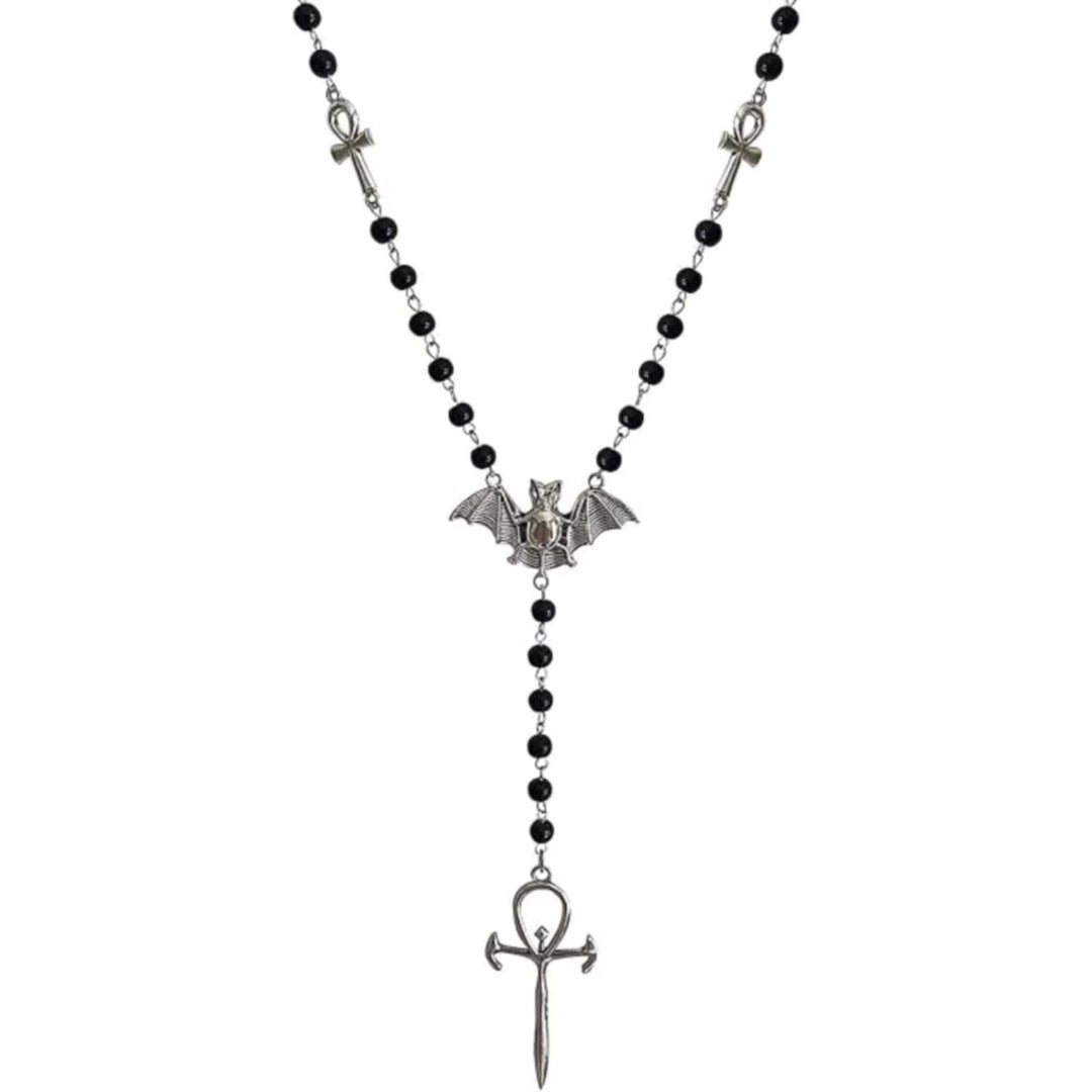 Gothic Bat-Inspired Pendant Necklace Kalsten