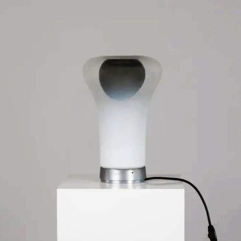 Modern Glass Accent Table Lamp