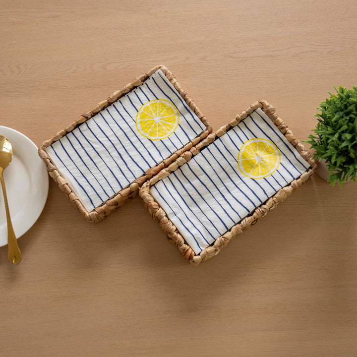 Handcrafted Woven Storage Cube Kalsten