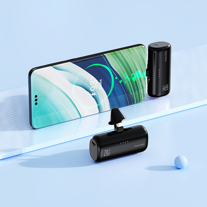 Ultra-compact power bank with integrated charging cable Kalsten