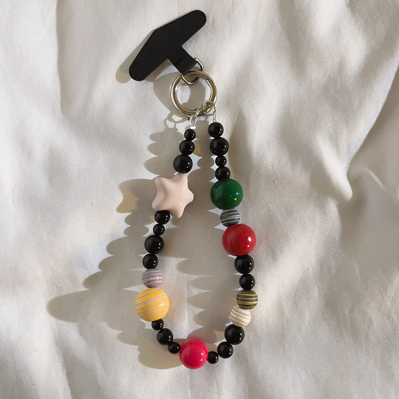 Colorful Beaded Keychain Kalsten