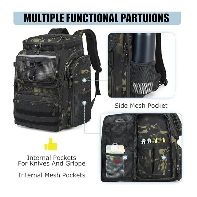 Multi-Functional Fishing Gear Backpack Kalsten