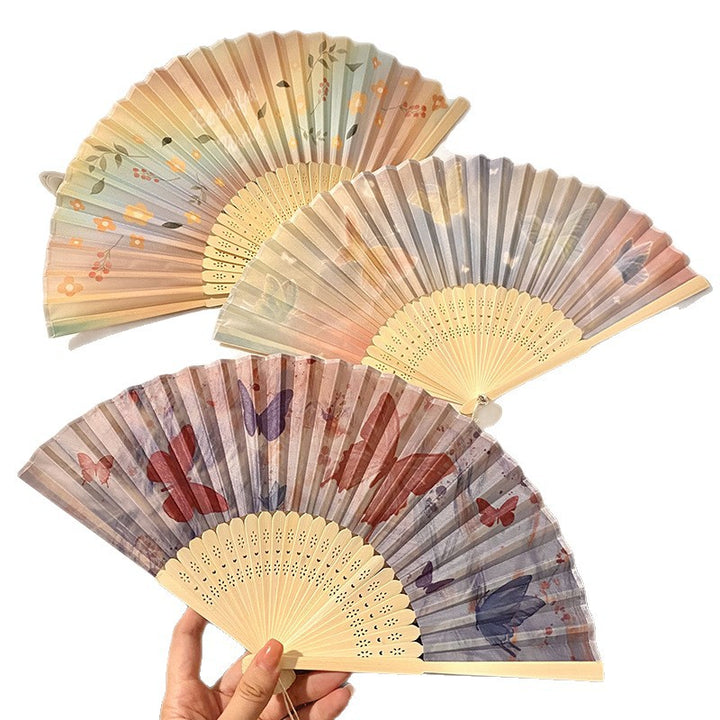 Hand fan made of high-quality natural material Kalsten