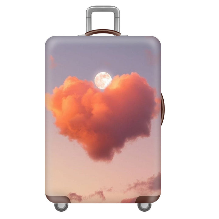 Unisex Hard Shell Suitcase with Inspiring Cityscape Kalsten