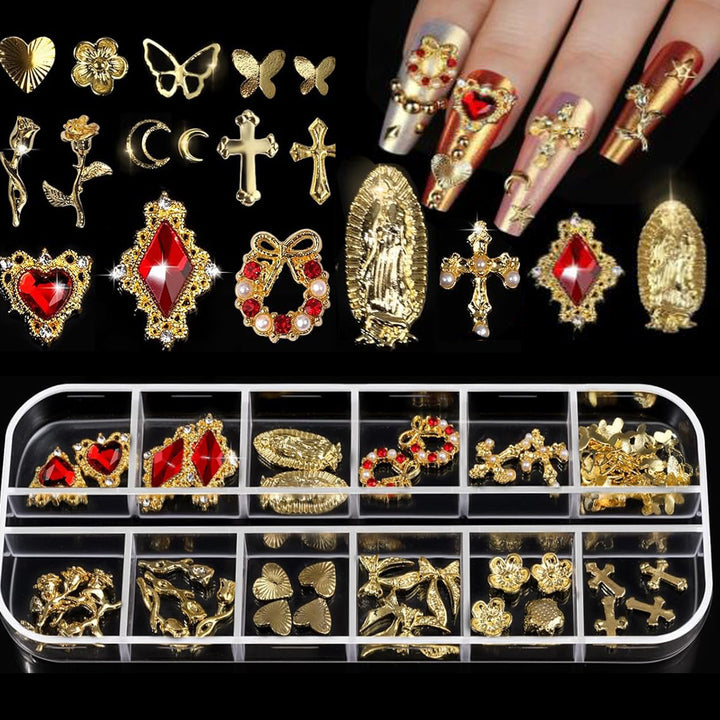 Decorative Nail Art Charms Set