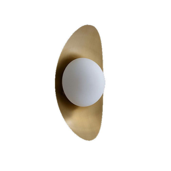 Modern Minimalist Wall Sconce with Frosted Glass