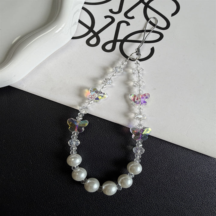 Decorative Butterfly Beaded Eyewear Chain Kalsten