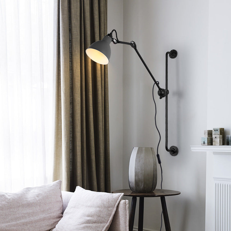 Adjustable Wall-Mounted Task Lamp