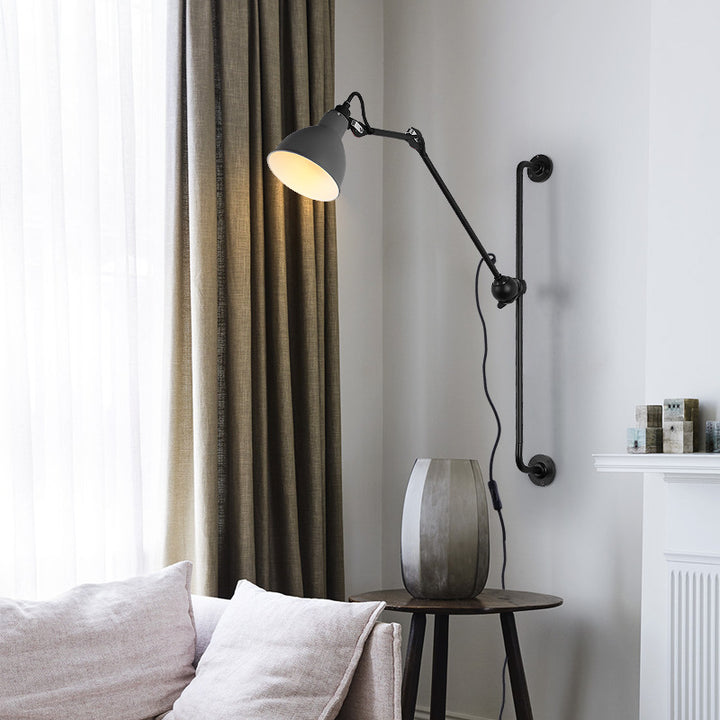 Adjustable Wall-Mounted Task Lamp
