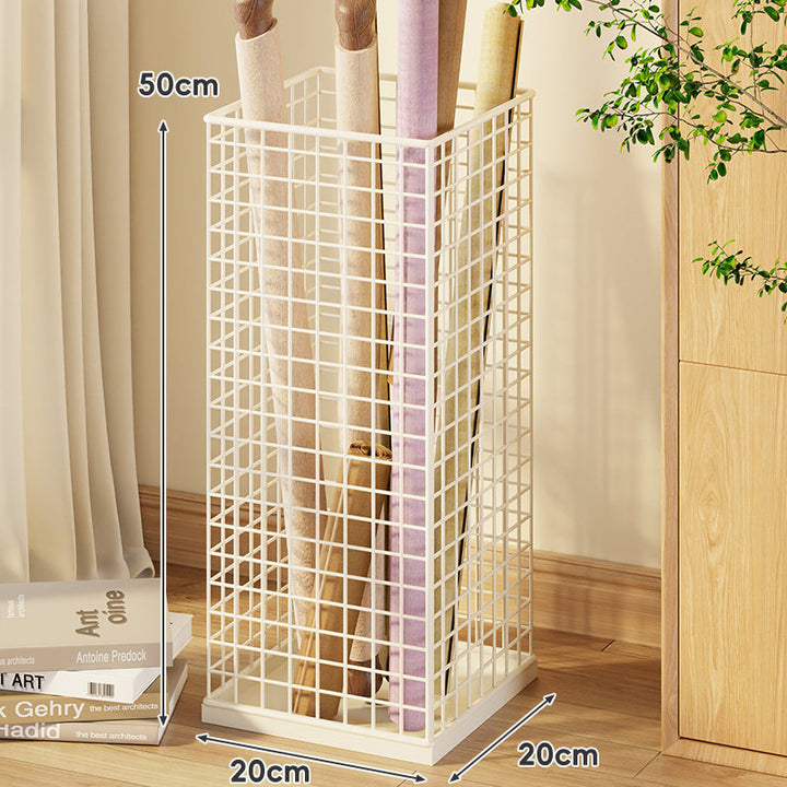 Vertical Mesh Desktop Roll Document & Utensil Organizer