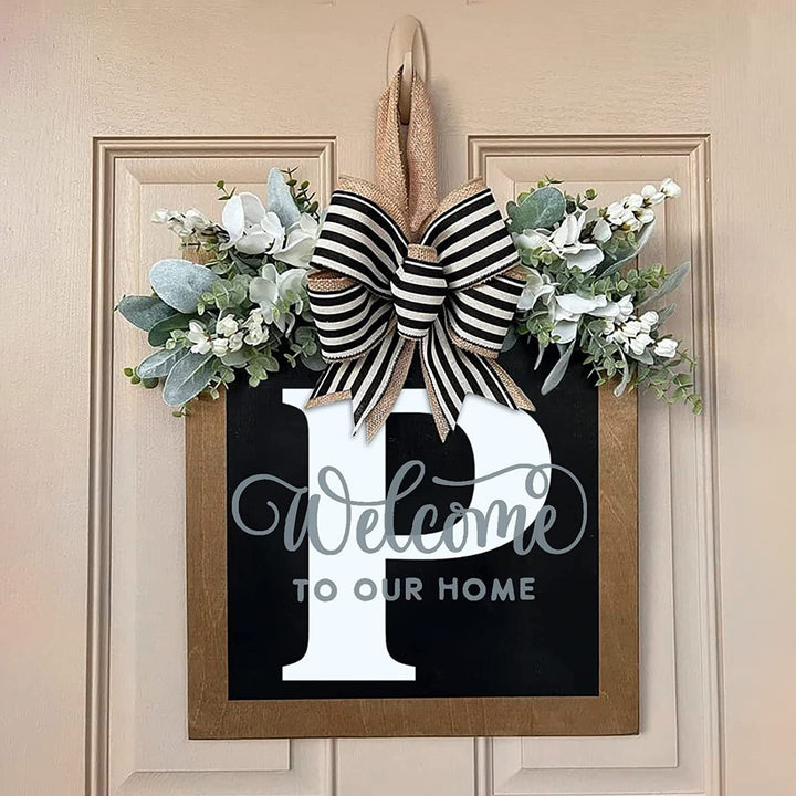 Customizable Welcome Door Sign
