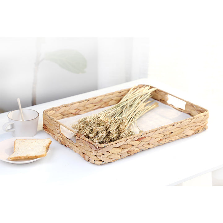 Handcrafted Woven Serving Tray Kalsten