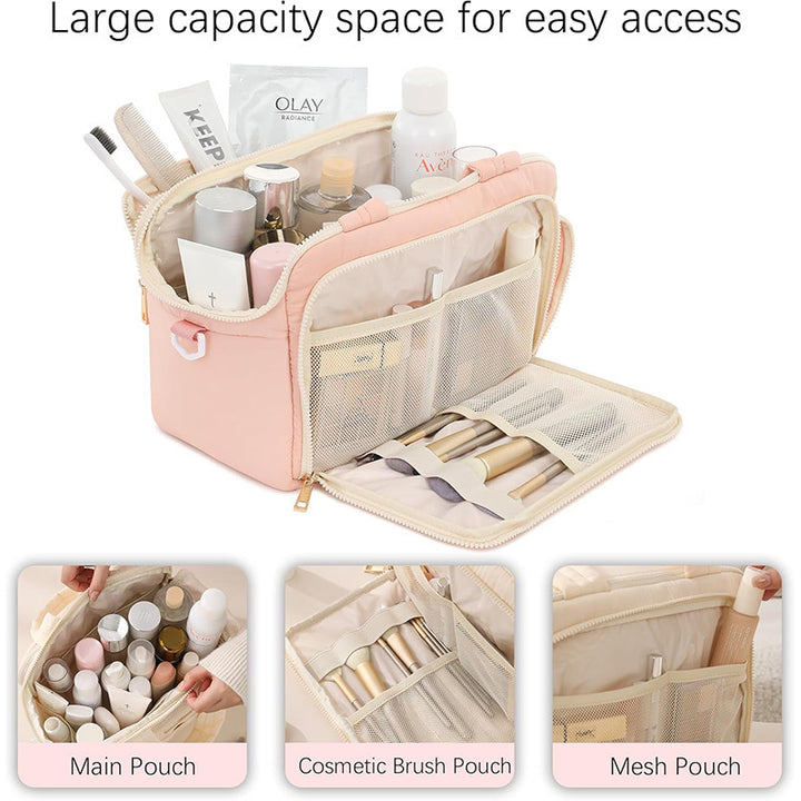 Multifunctional Travel Cosmetic Bag with Additional Pockets Kalsten