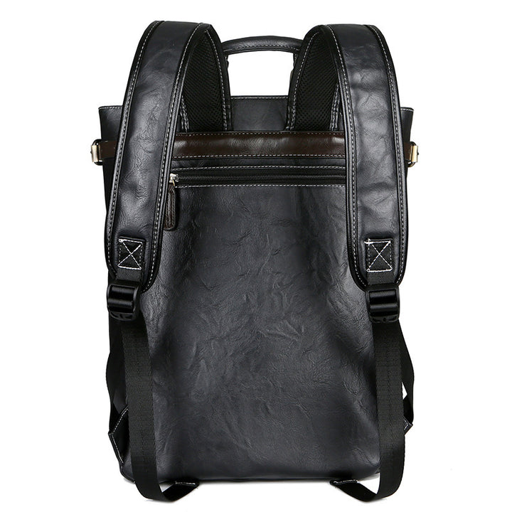 Elegant Laptop Backpack with High-Quality Synthetic Leather Coating Kalsten