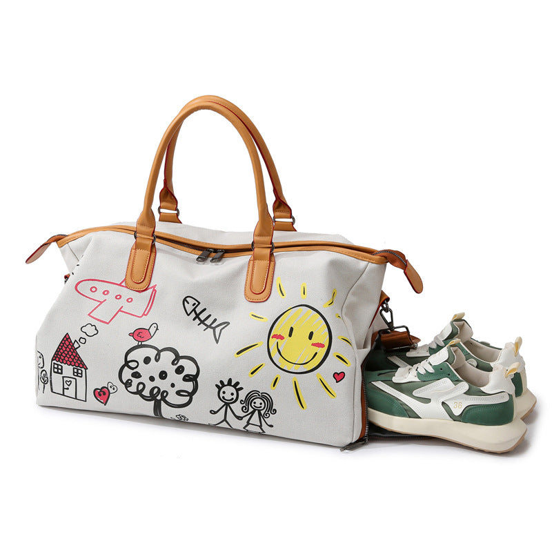 Artistic Print Travel Duffle Bag Kalsten
