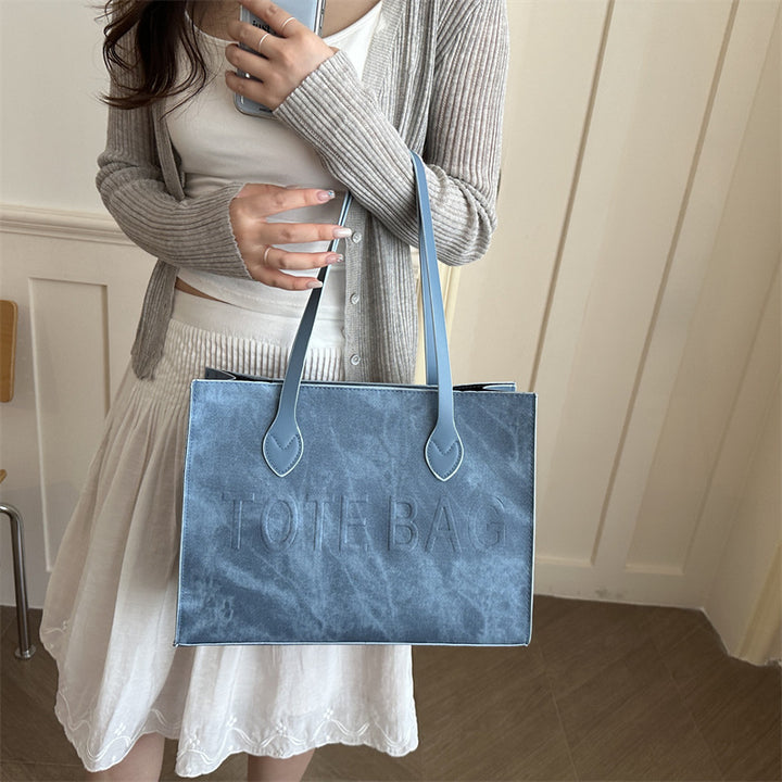 Classic Suede Tote Bag