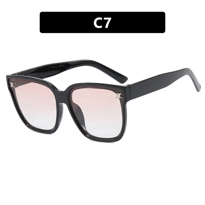 Ladies fashionable square sunglasses with high-quality, color-changing lenses Kalsten