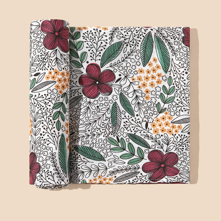 Floral Print Lightweight Scarf kalsten