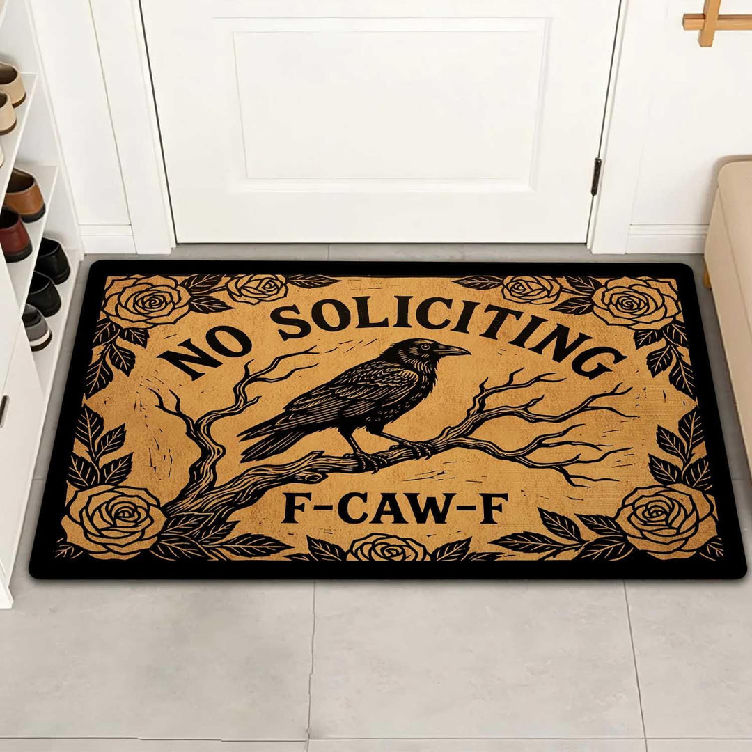 Halloween-Themed Decorative Area Mat for Home