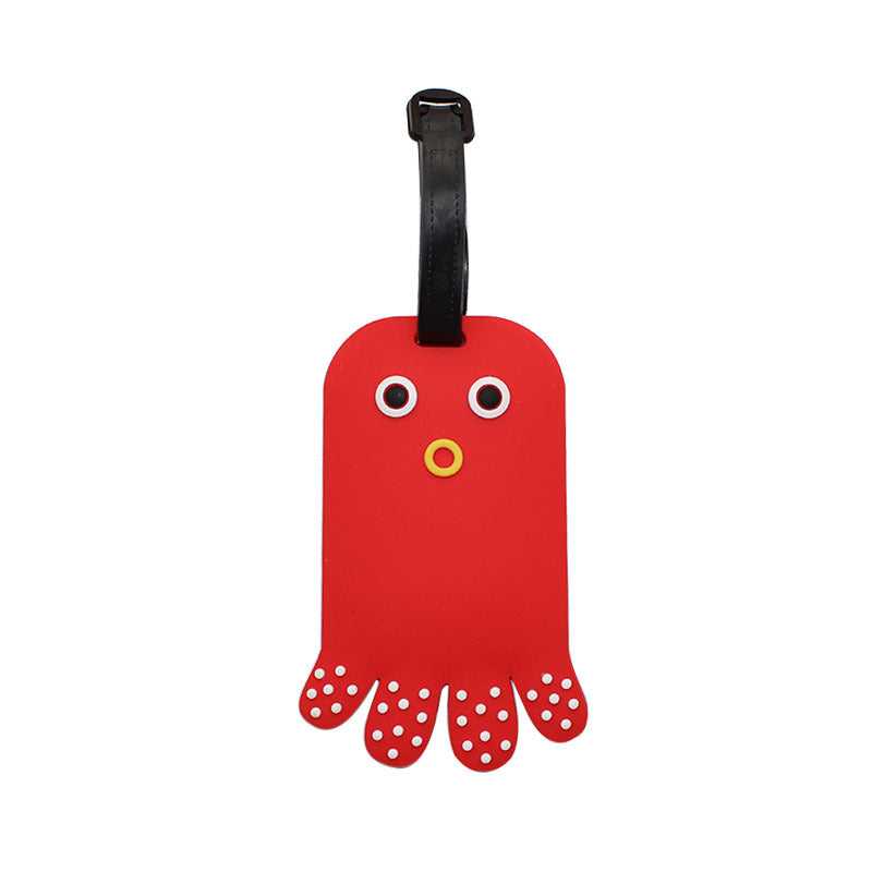 Unisex Silicone Luggage Tag in Creative Octopus Design Kalsten