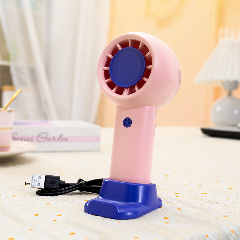 Women Portable Mini Blower Fan with USB Connection Kalsten