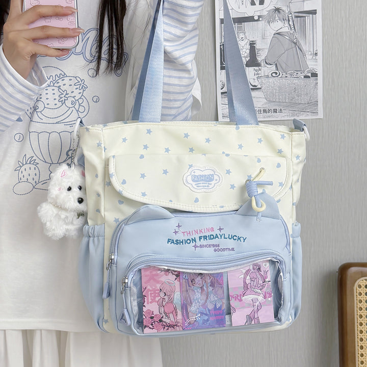 Trendy Multi-Pocket Shoulder Bag Kalsten