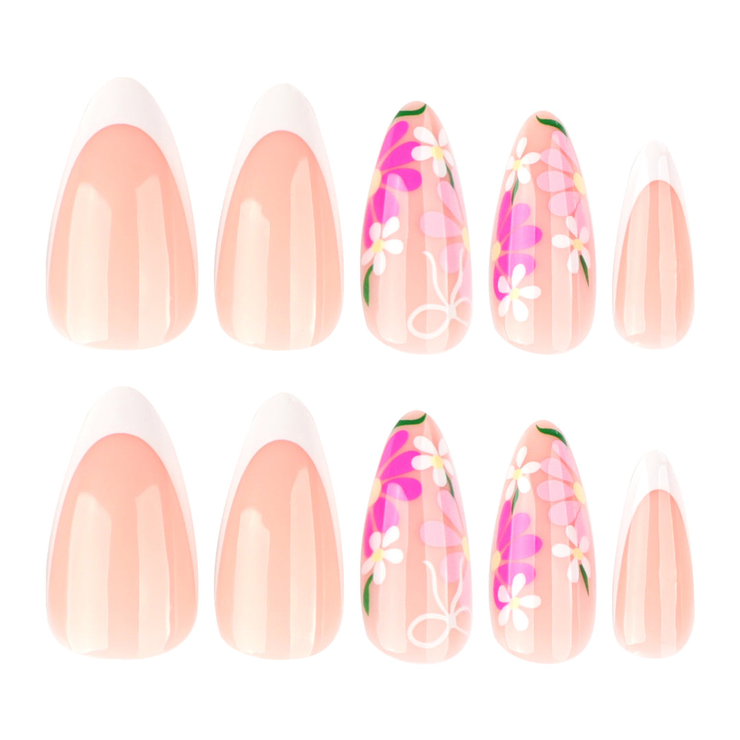 Artistic Nail Art with Floral Designs Kalsten