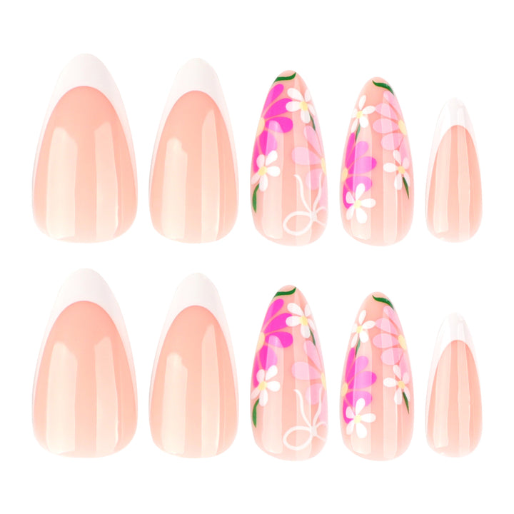 Artistic Nail Art with Floral Designs Kalsten