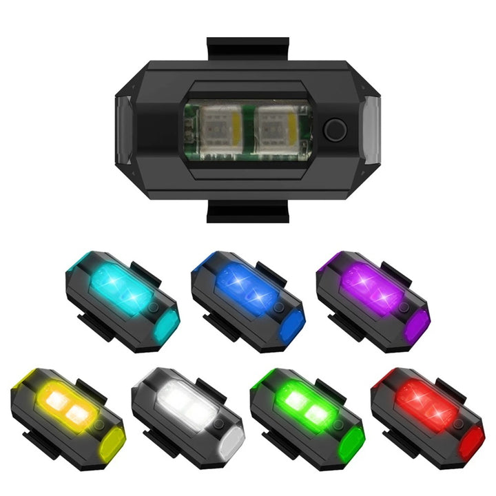 Versatile LED Bicycle Safety Light Set Kalsten