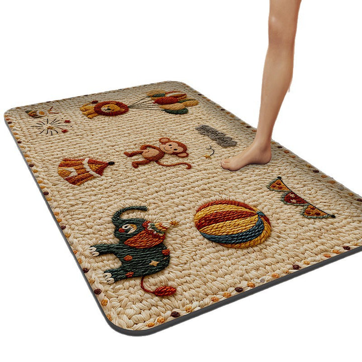 Cartoon-Themed Area Rug