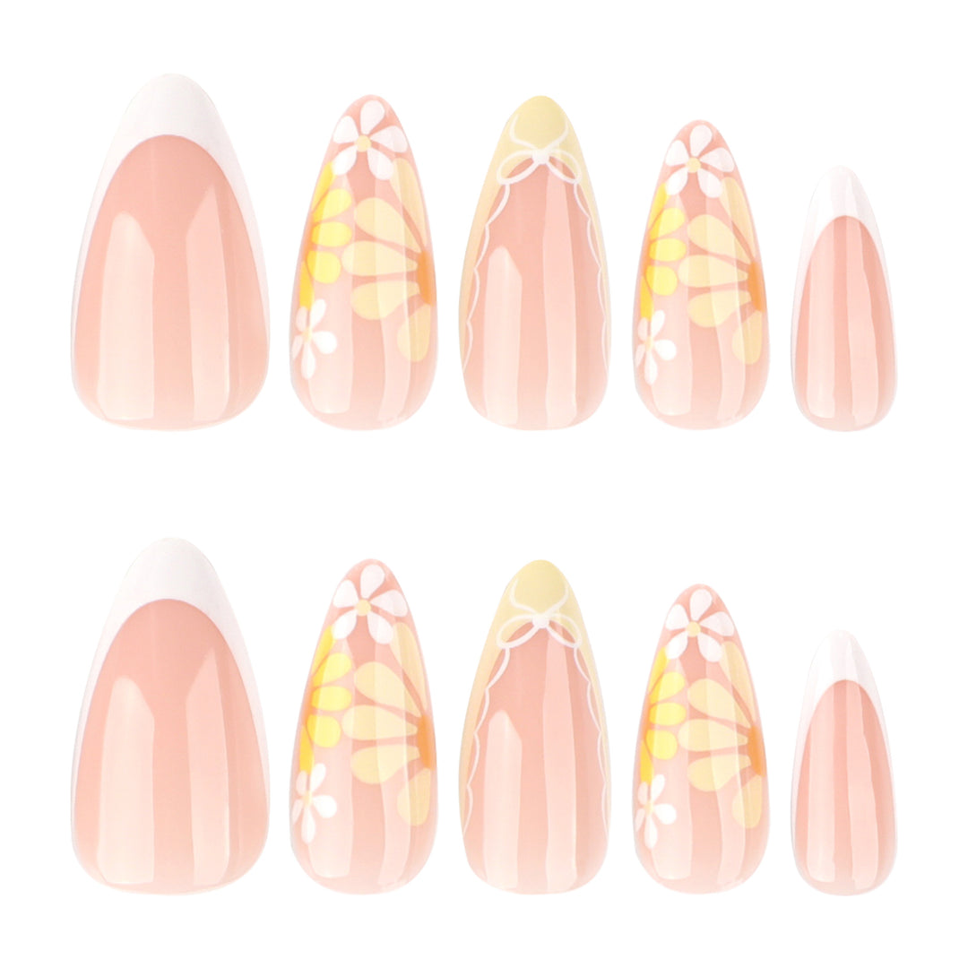 Artistic nail designs with floral accents Kalsten 1789123474