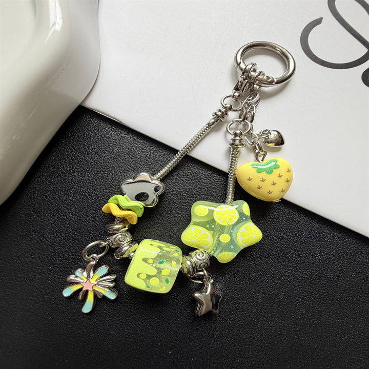 Playful Charm Beaded Keychain Kalsten