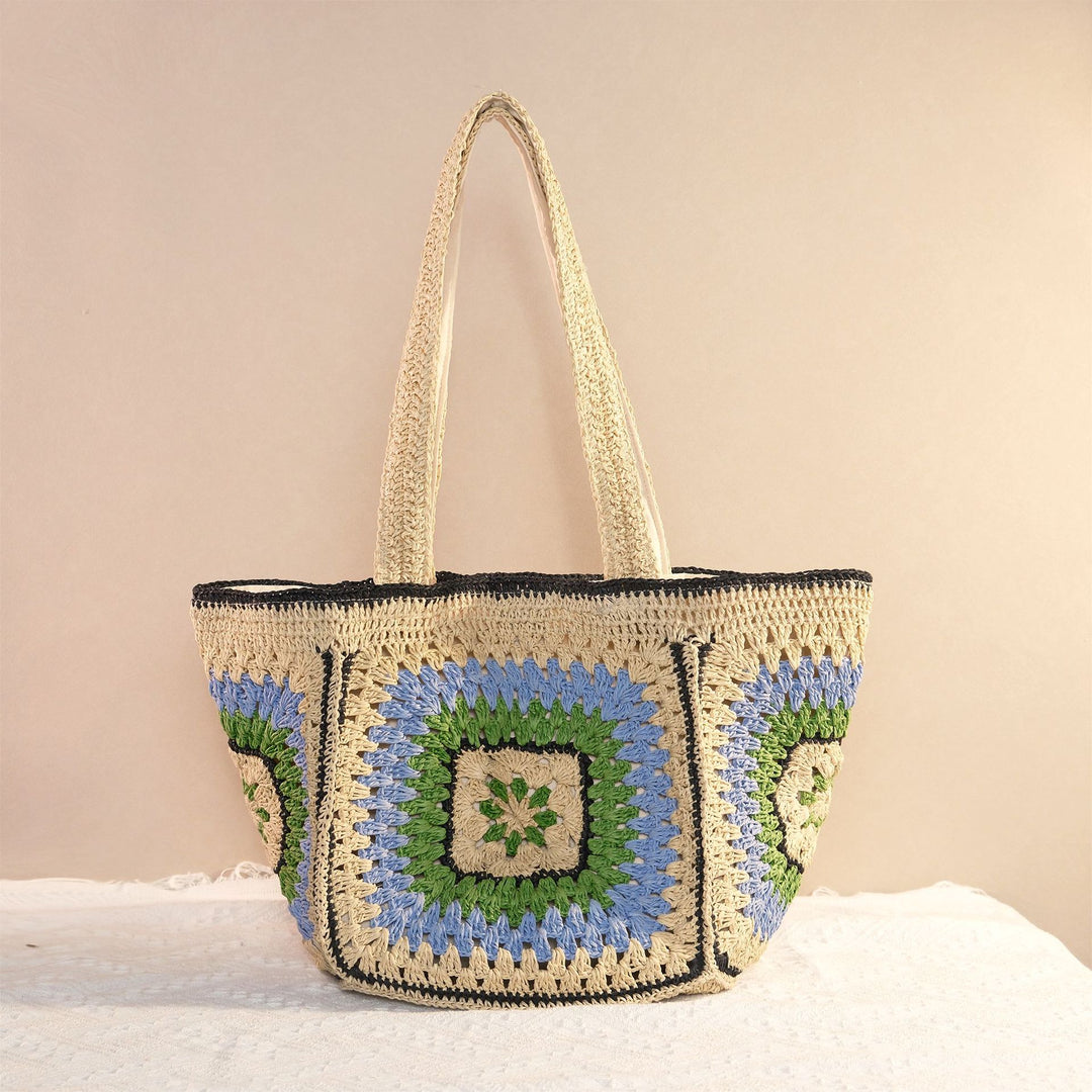 Shoulder bag with unique granny square design Kalsten