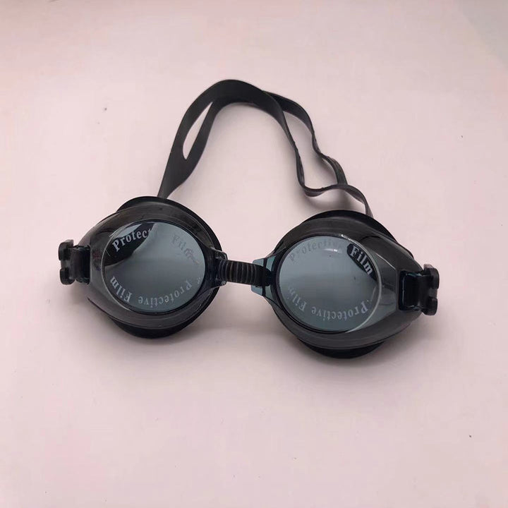 Sport swimming goggles with high-performance anti-fog coating and flexible silicone strap Kalsten