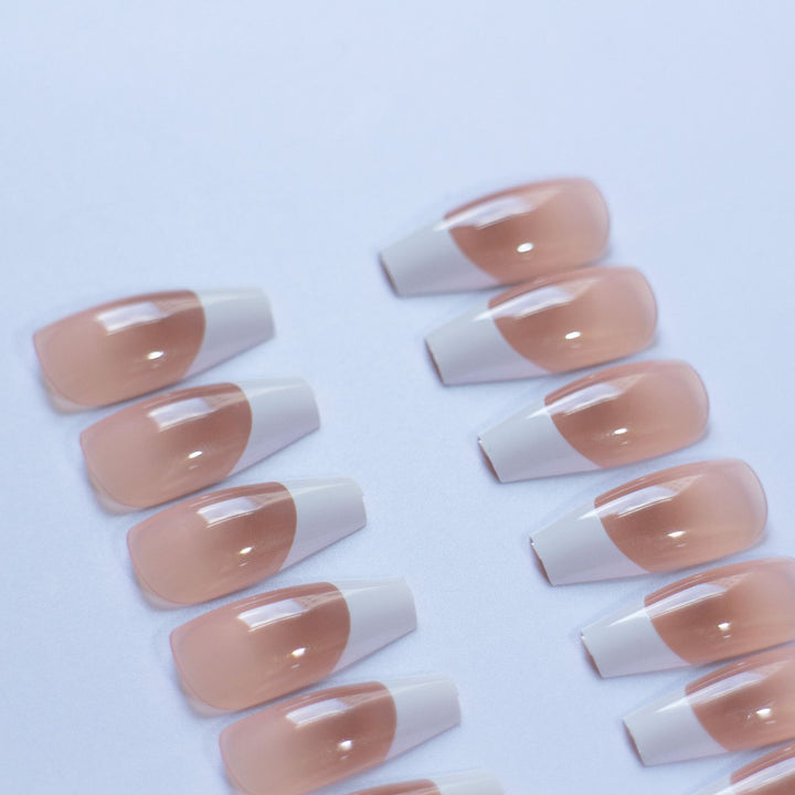 Elegant Gel French Tip Nail Art Kit