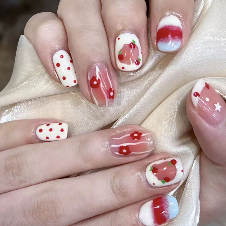 Creative Fruit-Themed Press-On Nails Kalsten
